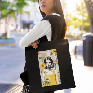 Artistic Digiprint Tote Bag