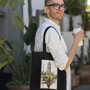 Urban Art Cotton Tote Bag